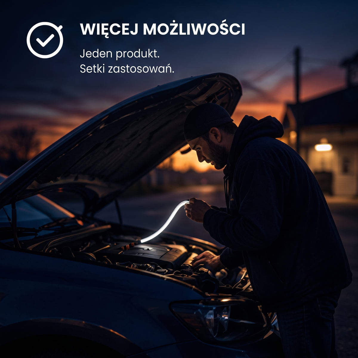 RoadLy — Świecący Wąż Warsztatowy